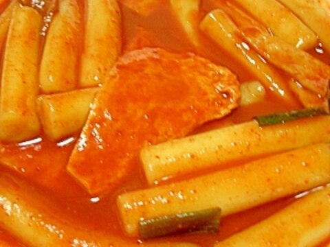 떡볶이 　トッポッキ